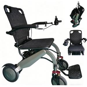 Fauteuil roulant électrique léger en alliage d'aluminium de qualité supérieure, pliable et portable, avec batterie au lithium 6AH/10AH/20AH pour adultes - Product Image 1