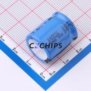 Condensador Electrolítico de Aluminio MAL225090185E3, Montaje a Presión (THT), D18xL22mm 330uF 20% 100V 7.5mm - Product Image 2