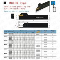 Maifix MGEHR 20mm 25mm Porte-outil de tournage et de rainurage pour tour CNC avec plaquettes en carbure MRMN