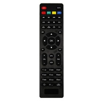 Télécommande universelle Golden Interstar pour téléviseur avec code d'apprentissage, portée sans fil de 5 à 10 m, matériau ABS, modèle personnalisé PVRX