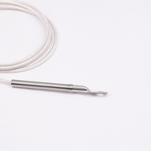 Sonda de termopar de alta temperatura tipo K J E N T R S B de acero inoxidable de uso industrial con tubo de protección - Product Image 5