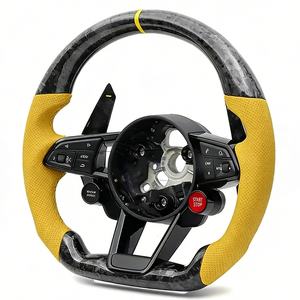 Volant en carbone forgé OEM amélioré pour <span class=keywords><strong>Audi</strong></span> A5 A6 4F Q5 A7 R8 <span class=keywords><strong>RS5</strong></span> 8V C6 B8.5 Q3 S8 8Y - Product Image 2