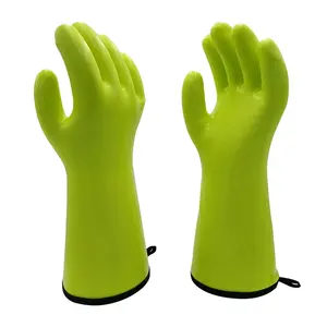 Guantes de pesca de campo petrolífero térmico impreso, a prueba de frío, calor, impermeable, silicona, forrada casimera cálida para campo petrolífero, otros - Product Image 1