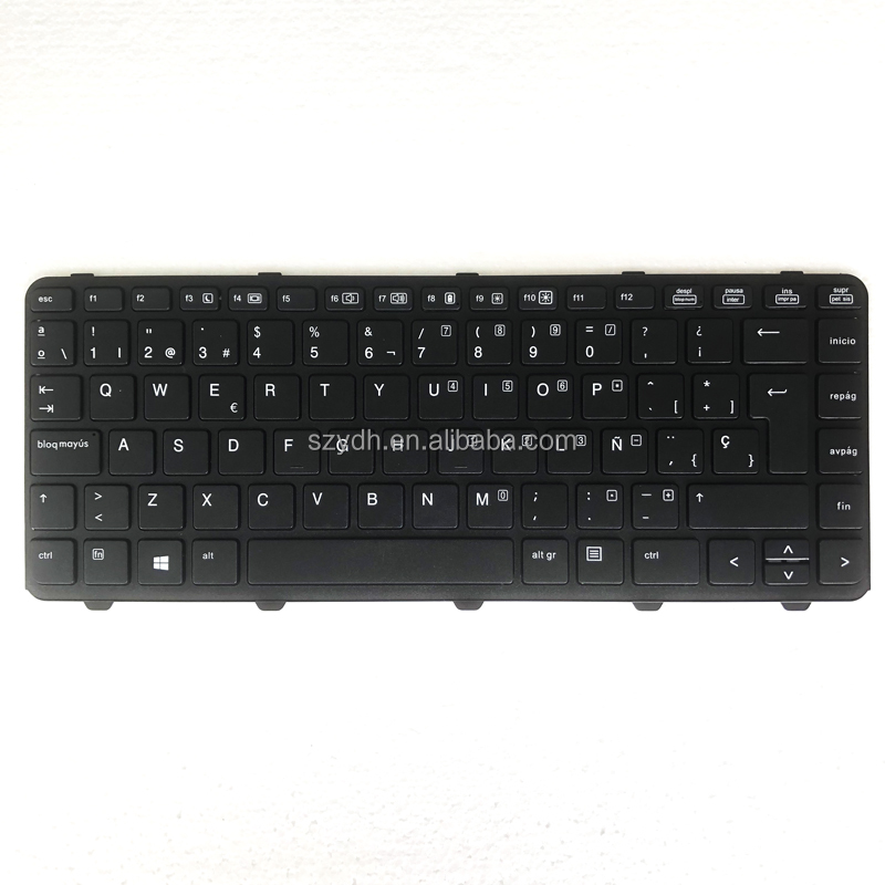Clavier AZERTY Français Pour HP ProBook 430 G2 / 440 G2 / 445 G1 / 445 G2 - Avec Cadre - Neuf KINPOWER
