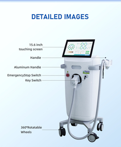 Dispositivo de Depilación Láser de Triple Onda 755 808 1064nm, Depilación Permanente, <span class=keywords><strong>Depiladora</strong></span> Láser de Diodo de 808nm, Máquina de Depilación Láser - Product Image 3