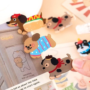 Acrylic Clips <b>Cute</b> Butter <b>Bear</b> Note Clips Multi Purpose Document Paper Note Stand Holder Student Stationery Office Supply - Product Image 5