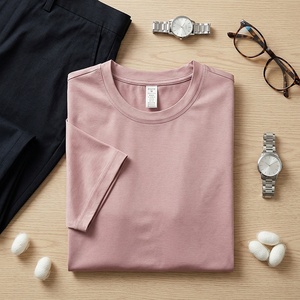 Custom logo <strong>Printing</strong> Men's Silk <strong>Modal</strong> Cotton T-Shirt <strong>Modal</strong> Blend Soft Tee with Spandex Stretch Skin-friendly High-end T-shirt - Product Image 5