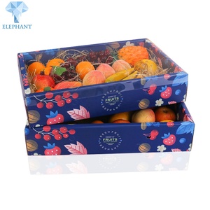 Custom Cheap Eco Friendly Portable Corrugated Carton <b>Box</b> for Fruits - Product Image 3