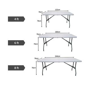 Polyester Classic Rectangular 6ft Solid Pattern Dye Sublimation Printed Wrinkle Resistant Washable Tablecloth for <b>Outdoor</b> - Product Image 3