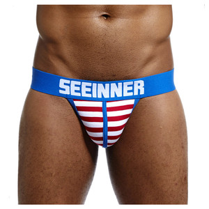 Athletic Supporter Performance Sexy Mensparent Penis Picture Ropa interior deportiva para hombres <span class=keywords><strong>gay</strong></span> Jockstrap Cuero y Metal - Product Image 3