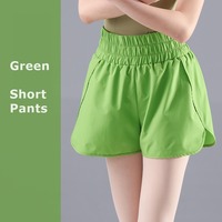 123112003 Baiwu pantalons courts d'exercice pour adultes vêtements de danse pantalons de sport pour filles