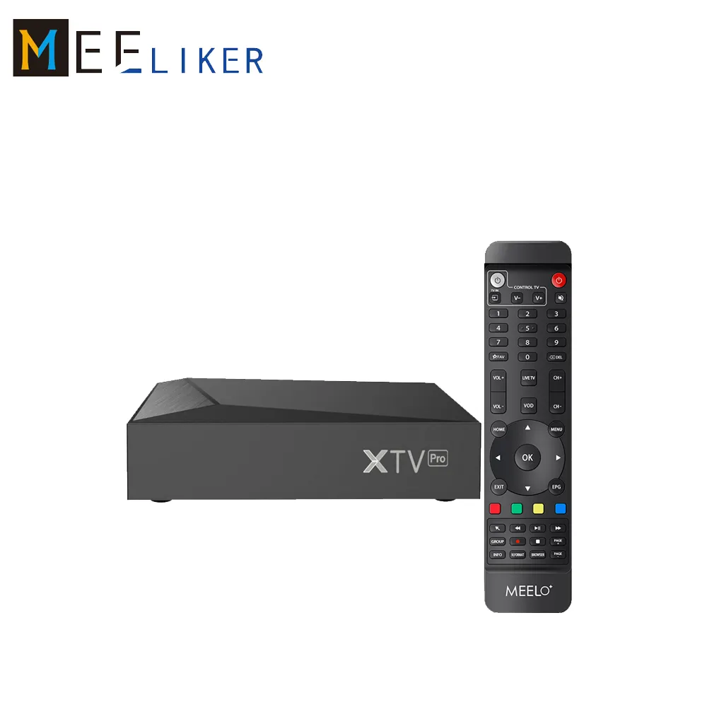 Hộp IPTV Thông Minh MEELO + XTV PRO Bán Chạy Android 1000Mbps 5G Wifi 2GB 16GB Amologic S905X3 XTV Pro Bộ Giải Mã Lõi Tứ Với BT