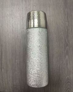 480ml Titanium Coated Double Wall Vacuum Insulated Cup Hammered Texture <b>Tea</b> <b>Infuser</b> <b>Tea</b> Water Separation Business Gift Tumbler - Product Image 5