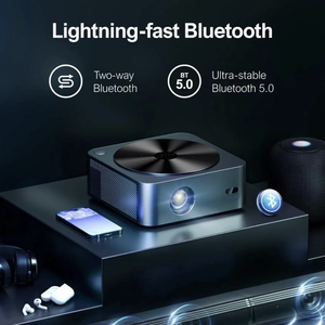 <span class=keywords><strong>Netflix</strong></span> oficial 1080p Auto Focus Auto Keystone Android Business Proyector de películas nocturnas al aire libre - Product Image 3