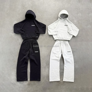 Fabricant de survêtements personnalisés, design de survêtement pour hommes, survêtement de jogging de haute qualité, pantalon de survêtement ample et ensemble de sweats à capuche - Product Image 1