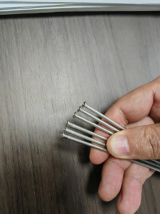 Clous de soudure en acier à tête plate pour CVC et isolation, zingués - Product Image 6