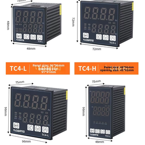 Regolatore di Temperatura Digitale TC4M PID con Doppio Display, Uscita Relè/SSR <span class=keywords><strong>per</strong></span> <span class=keywords><strong>Riscaldamento</strong></span> e Raffreddamento - Product Image 1