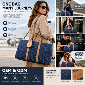 Sac de voyage pour homme GORFIA, sac de sport, sac à dos de voyage décontracté imperméable, vente chaude d'usine, marque privée OEM ODM - Product Image 4
