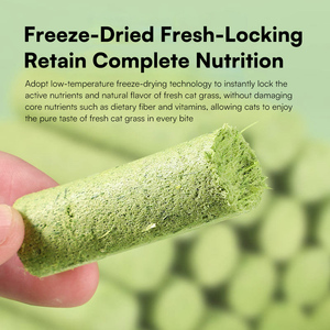 <span class=keywords><strong>อาหาร</strong></span>เสริมสุขภาพจากธรรมชาติ แท่งหญ้าแมวอบแห้ง ขนมสำหรับสัตว์เลี้ยง รสไก่และหญ้าแมว คุกกี้อบแห้งแบบแช่แข็ง ขนมเคี้ยวสำหรับสุนัข <span class=keywords><strong>อาหาร</strong></span>แมว - Product Image 2