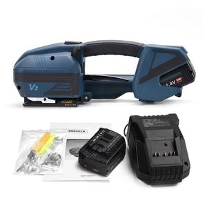 Máquina Flejadora Manual Eléctrica a Batería V2 para Flejes <span class=keywords><strong>de</strong></span> PET/PP, <span class=keywords><strong>Venta</strong></span> <span class=keywords><strong>de</strong></span> Fábrica - Product Image 1