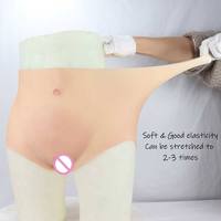 Transgenre Crossdresser Artificielle Plein Silicone Gros Cul Avec Vagin Gaff Pénis Cachant Pour Sissy Ladyboy Shemale