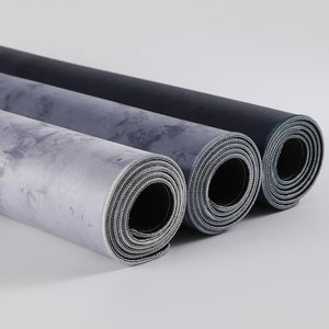 Grand <span class=keywords><strong>tapis</strong></span> <span class=keywords><strong>de</strong></span> souris imperméable gris ciment <span class=keywords><strong>XXL</strong></span>, <span class=keywords><strong>tapis</strong></span> <span class=keywords><strong>de</strong></span> bureau personnalisé <span class=keywords><strong>de</strong></span> grande taille avec bords cousus et base en caoutchouc pour le bureau et les jeux - Product Image 6