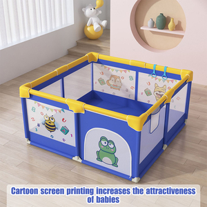 Indoor Oxford Steel Safety Faltbarer Indoor <span class=keywords><strong>Kids</strong></span> Activity Baby Spielplatz Laufs tall - Product Image 6