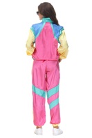 Costumes de danse disco rétro hip-hop, costumes de cosplay pour Halloween et carnaval, tendance des années 80 et 90, vente chaude