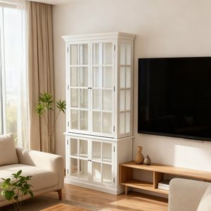 חם מוכר משובח ארון בגדים ארון בגדים מעץ מלא - Product Image 2