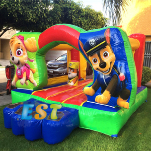 Jouets gonflables en forme de patte pour enfants, château gonflable de dessin animé, château gonflable pour sauter, trampoline gonflable pour fêtes avec souffleur - Product Image 1