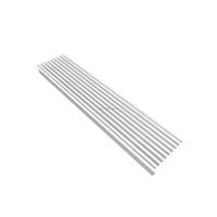 Grille d'air de retour de sortie de persiennes à une couche en alliage d'aluminium de qualité supérieure avec maille pour CVC.