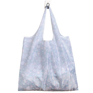 Borsa per la Spesa Riutilizzabile Pieghevole in Poliestere Ripstop 210d Ecologica con Design Personalizzato 2026 - Product Image 1