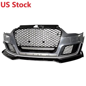 <span class=keywords><strong>ชุด</strong></span>แต่งกันชนหน้าสไตล์ RS3 สำหรับ<span class=keywords><strong>รถ</strong></span>ยนต์ Audi A3 8V S3 ปี 2013 <span class=keywords><strong>2014</strong></span> 2015 2016 พร้อมกระจังหน้าและลิ้นกันชนหน้า - Product Image 1