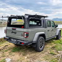 Auvent de lit pour expéditions Safari pour Toyota Hilux Ford Ranger Isuzu D-max Triton Poer avec verrouillage mécanique pour coffre de chargement