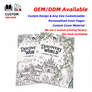 Impression de livres personnalisés, reliure spirale, livres de <span class=keywords><strong>dessin</strong></span> pour enfants, livres de coloriage <span class=keywords><strong>Kawaii</strong></span>, impression de livres de coloriage pour enfants, couleurs Pantone - Product Image 5