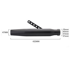 Silencieux d'échappement de <span class=keywords><strong>moto</strong></span> DUPANQ, rétro, vintage, classique, électroplaqué, pour CG125, SR400, <span class=keywords><strong>CB500</strong></span>, VT500, CM300, 500 Cafe - Product Image 3
