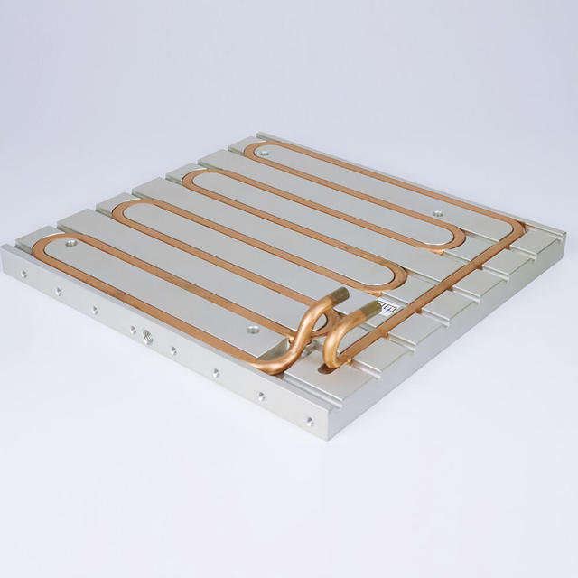 Copper Bronze Profiles Electric Cooling Cold Plate Chiller with Welding Bending Cutting Services Design