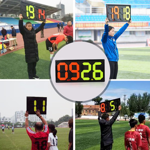 Tablero de visualización de fútbol electrónico de dos lados NumberDisplay Sports Football <span class=keywords><strong>Score</strong></span> Tablero de sustitución electrónica Fútbol - Product Image 5