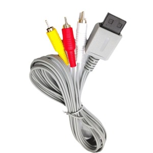 Câble audio-vidéo Tideseer 1,8 m pour <span class=keywords><strong>Wii</strong></span>/WiiU vers TV (RCA) gris PVC - Product Image 6