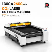 Découpeuse laser CO2 150W 1325 avec système de contrôle Ruida, refroidissement par eau, pour bois, acrylique, MDF, pierre, caoutchouc, compatible avec les formats DXF/PLT