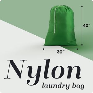 Nylon XL Laundry Bag Locking Drawstring Closure Large Bags Will Fit a Laundry <b>Basket</b> and Strong Enough - Product Image 2