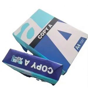 กระดาษสำเนา A4สีขาวขนาดตัวอักษร80gsm 102-104% สว่างรีมอุปทานจำนวนมาก A4กระดาษสำเนา5รีมต่อกล่อง - Product Image 5