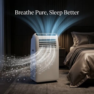 Climatiseur portable électrique 9000 BTU à refroidissement unique, réfrigérant R290, haute efficacité, unité mobile pour maison et bureau, Wi-Fi - Product Image 5