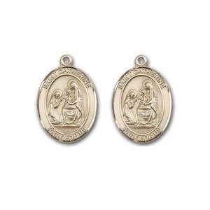 Medallón religioso antiguo <span class=keywords><strong>de</strong></span> aleación <span class=keywords><strong>de</strong></span> Zinc, colgante <span class=keywords><strong>de</strong></span> la medalla Católica <span class=keywords><strong>de</strong></span> St roalia Divine Mercy, joyería <span class=keywords><strong>de</strong></span> oro <span class=keywords><strong>de</strong></span> 10K, venta al por mayor - Product Image 6