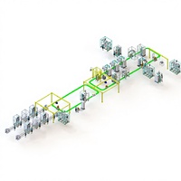Lini Perakitan Gearbox Semi-Otomatis Stune dengan Kontrol PLC 380V 120KW Kapasitas 25 unit/jam