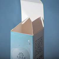 Boîte en papier d'emballage de luxe personnalisée, imprimée en couleur, recyclable, de haute qualité, pour les soins de la peau, les cosmétiques, les parfums et les émulsions