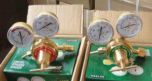 Jzmedium orta görev amerikan tipi RC350 serisi tek kademeli oksijen Aceytlene regülatörleri - Product Image 3