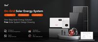 SUNPLUS-Kit de hogar de concentrador de energía solar fuera de la red, 10kW, 20kW, silicio monocristalino, MPPT PWM, LiFePO4, listo para la nube de iones de litio