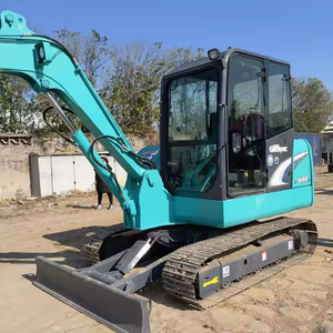 Equipo de construcción Original usado Japón Mini excavadora Kobelco Excavadora hidráulica sobre orugas - Product Image 4