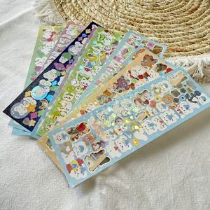 Lembar stiker A4 a6 lucu ciuman kustom - Product Image 3